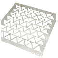 Grille métallique perforée de 1 mm poinçonnant l&#39;industrie minière écran intérieur en maille panneau décoratif de mur extérieur